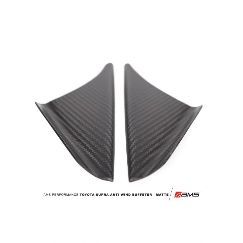 AMS Performance 2020+ Toyota GR Supra Anti-Wind Buffeting Kit – Matte Carbon