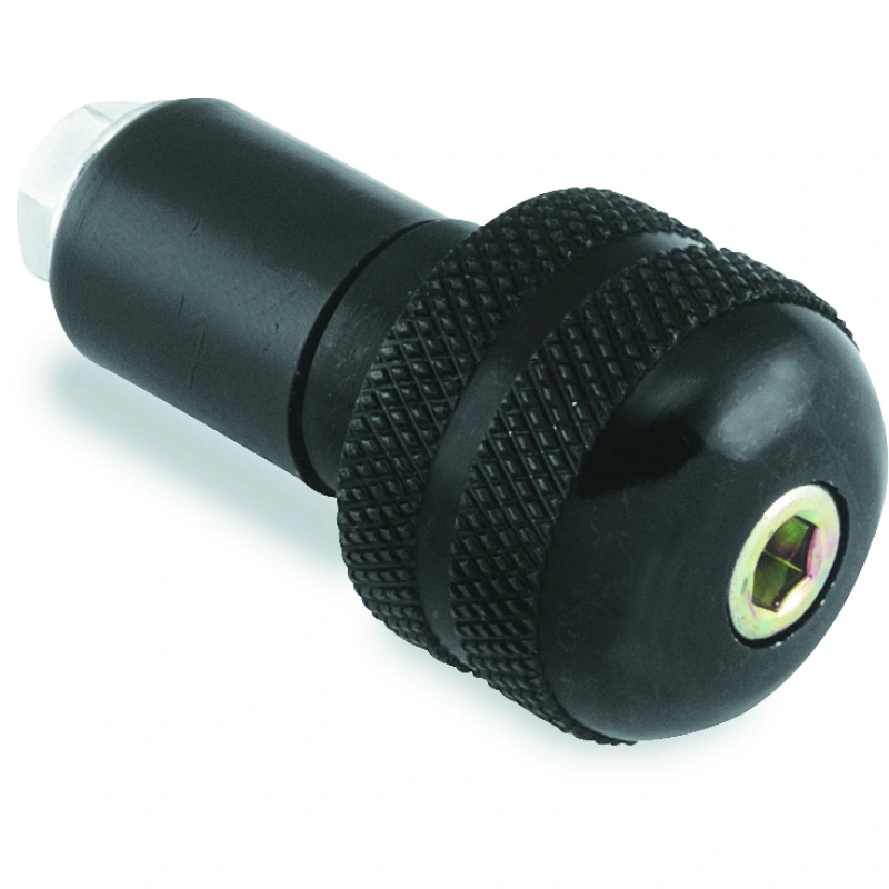 BikeMaster Anti-Vibration Bar Ends – 1in – Black