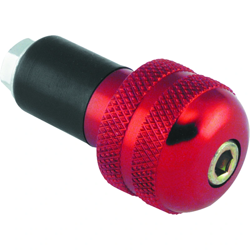 BikeMaster Anti Vibration Bar Ends – Red