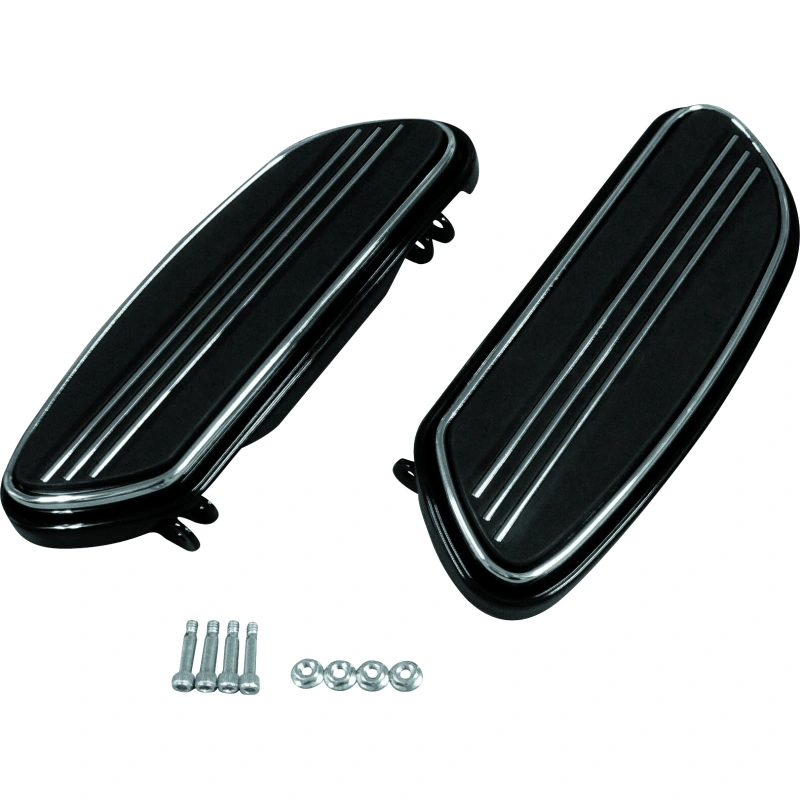 Bikers Choice 86-20 Touring 86-17 FLST 12-16 FLD Black Floorboard Kit Replaces H-D 50631-04 Pr