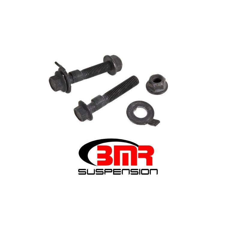 BMR 15-17 S550 Mustang Front Camber Bolts (2.5 Degree Offset) – Black