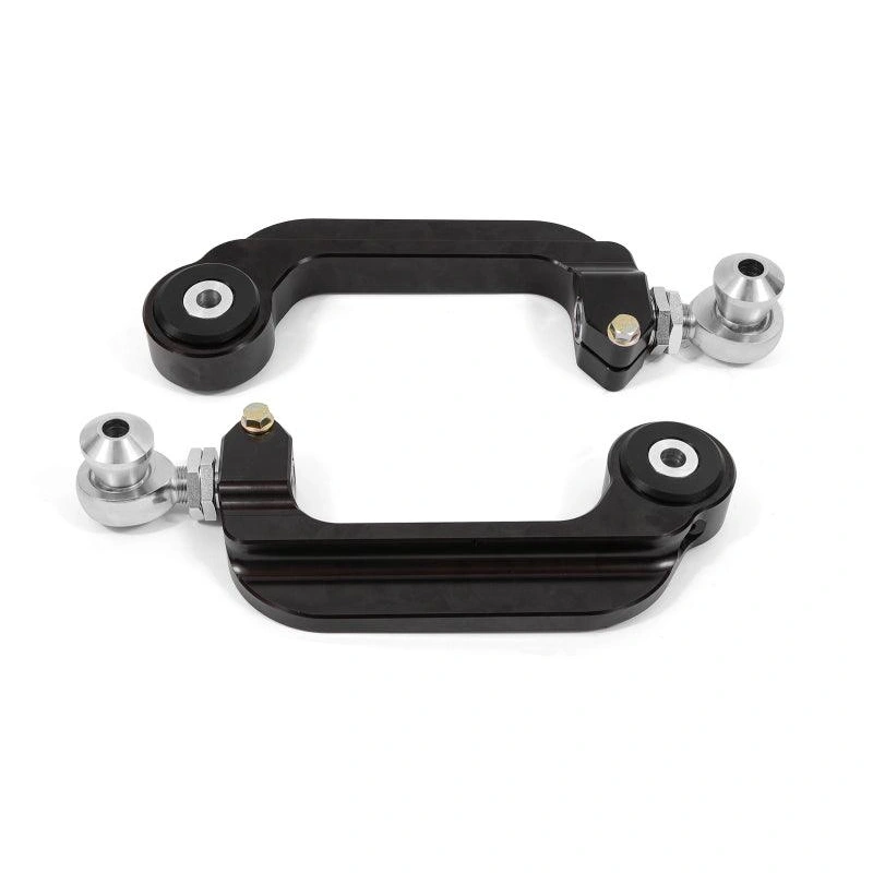 BMR 15-21 S550 Mustang Billet Aluminum Camber Links Adjustable (Delrin/Rod ends) – Black Anodized