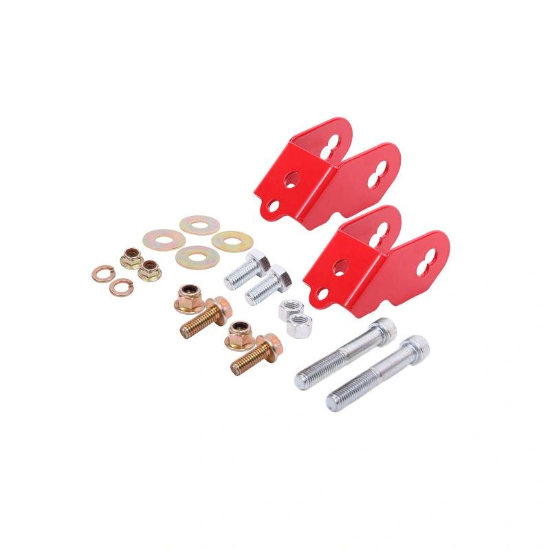 BMR Suspension 15-18 Ford Mustang S550 Rear Camber Adjustment Lockout Kit – Red